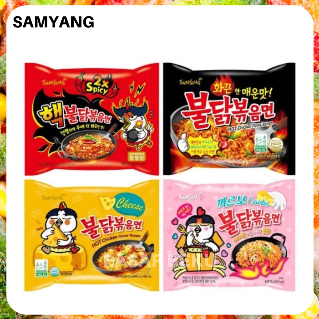 

Mi Samyang Promo Asli Korea Halal MUI Original Pasar Beku Frozen Food Padang