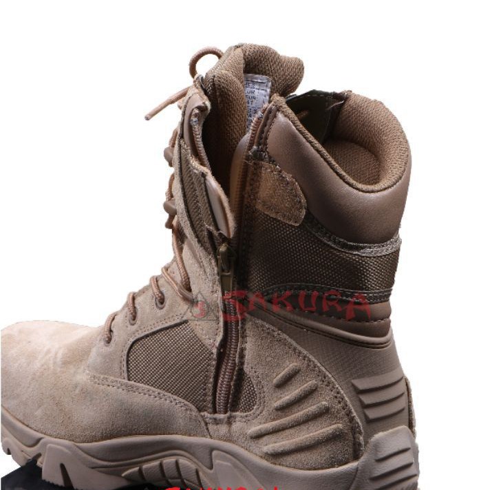 Sepatu Delta Tinggi cream Sepatu Tactical Boots