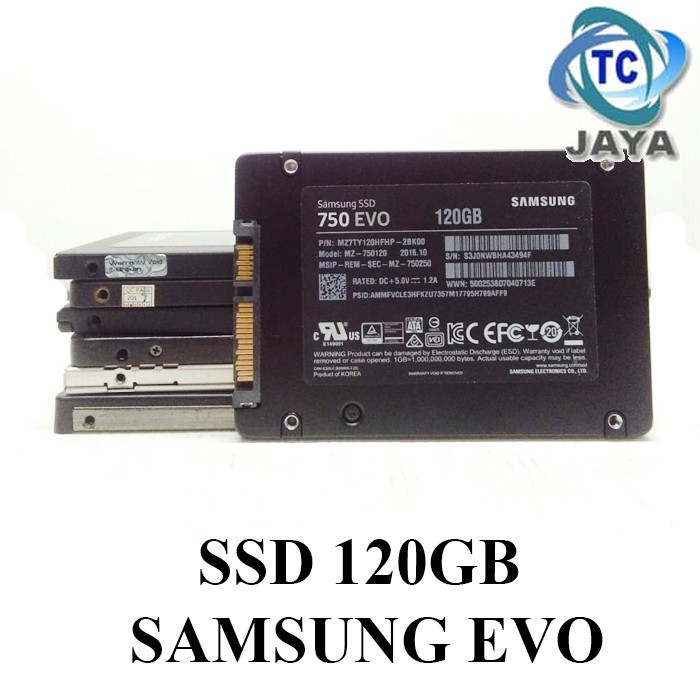 SSD SAMSUNG 750 EVO 120 GB sata