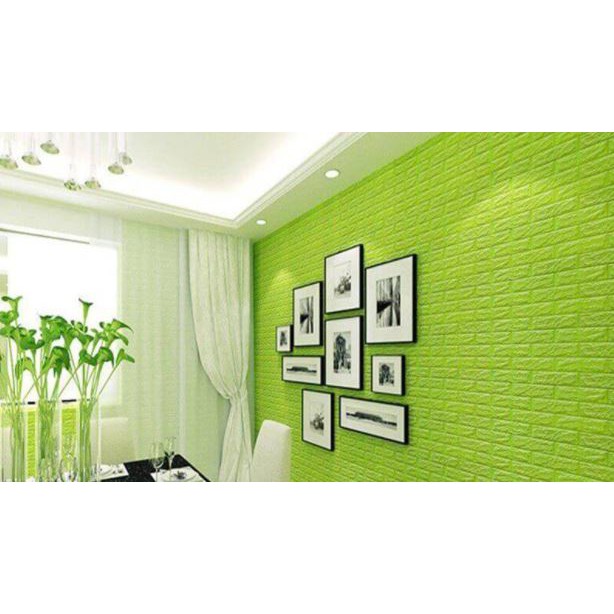 Wallpaper Brick Foam  - Wallpaper Busa 3D - Wallpaper Bata Busa - Wall Sticker Foam