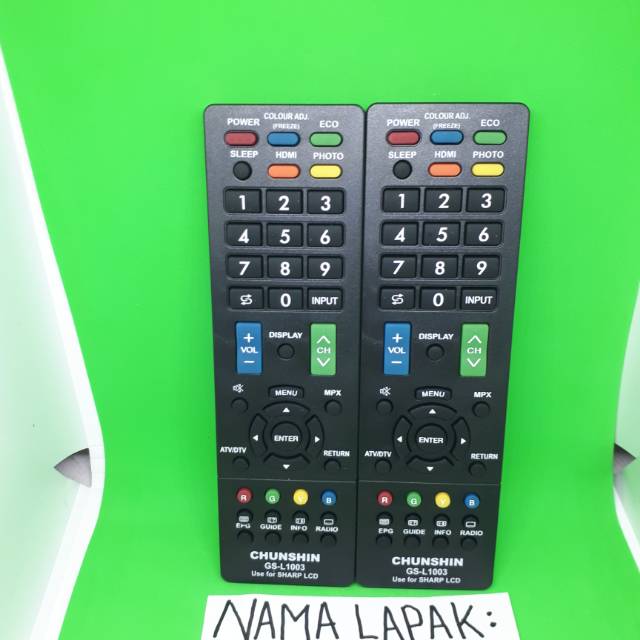 REMOTE REMOT TV LED LCD SHARP SUPER ORIGINAL