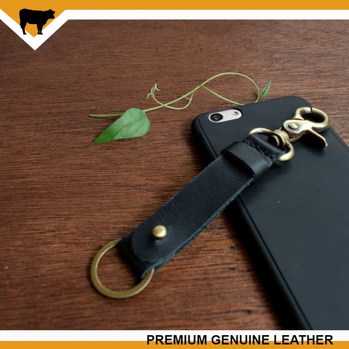 GANTUNGAN KUNCI MOTOR MOBIL KULIT ASLI HANDMADE - LEATHER KEYCHAIN