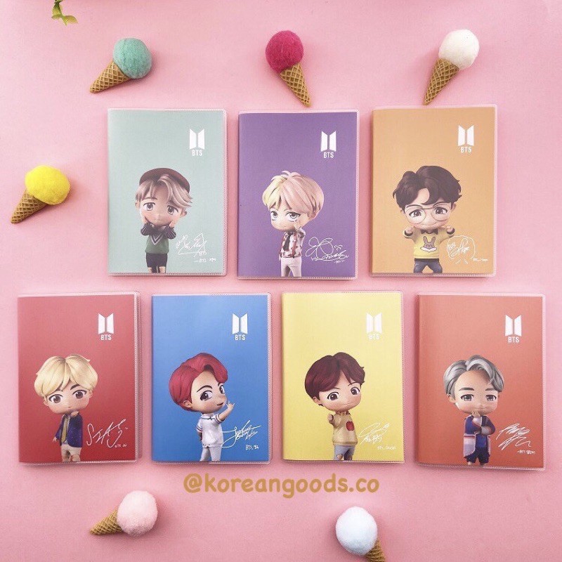 

BISA COD Notebook BTS TinyTan