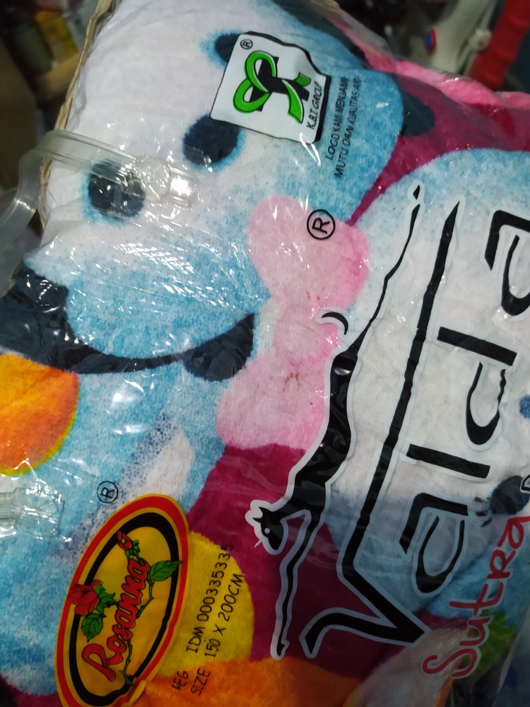 Hs Selimut Valda Kids Kroppi, Po Oh, Draemon Merah, Sum Sum, Mnions
