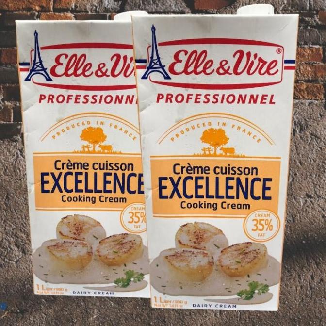 

(BISA COD) Elle & Vire Cooking Cream 1liter