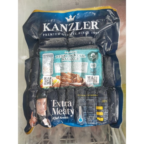 

Kanzler Sosis Beef Cocktail 250 gr