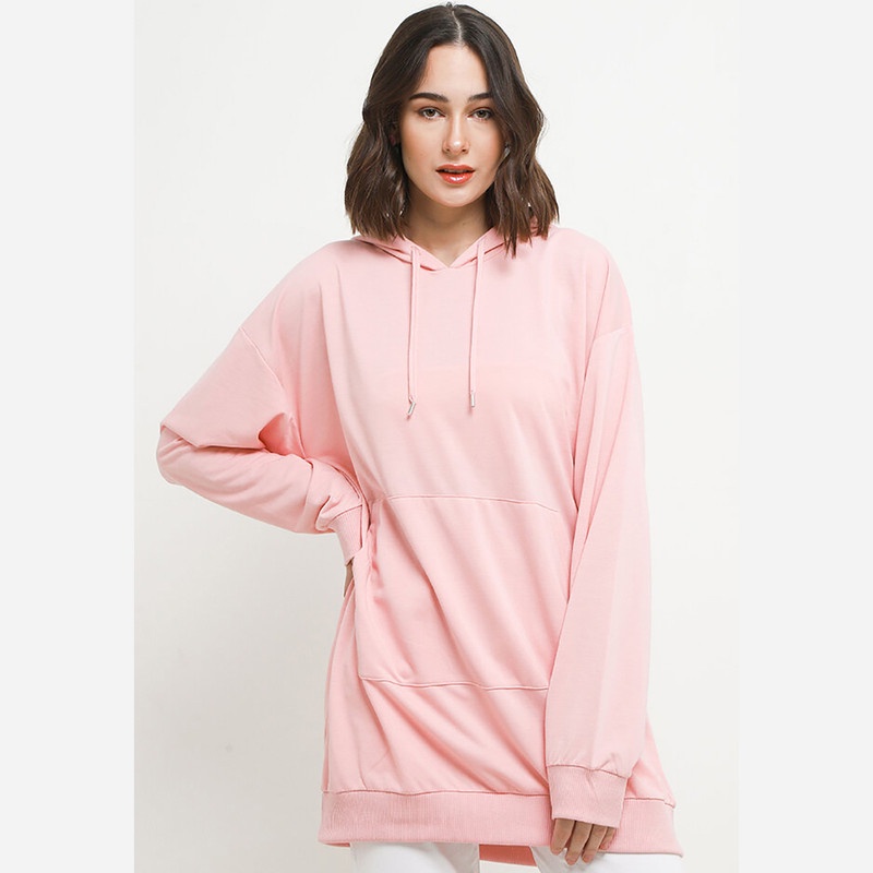 Gaff Long Sleeve Hoodie Sweater Wanita