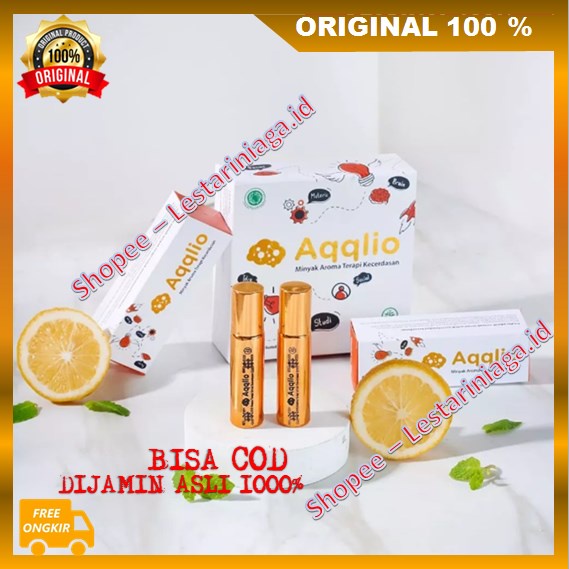 [BISA COD] Aqqlio Nutrisi Otak Cukup Dioles Membantu Mencerdaskan Anak 100% ASLI  BPOM