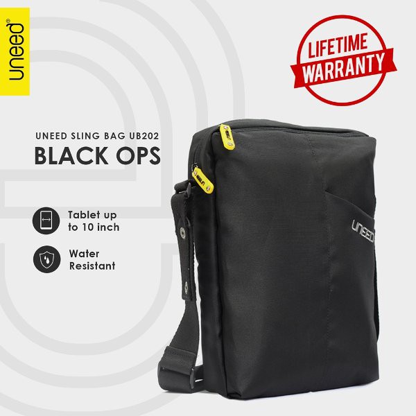 Uneed BLACK OPS Tas Selempang Pria Water Resistant - UB202