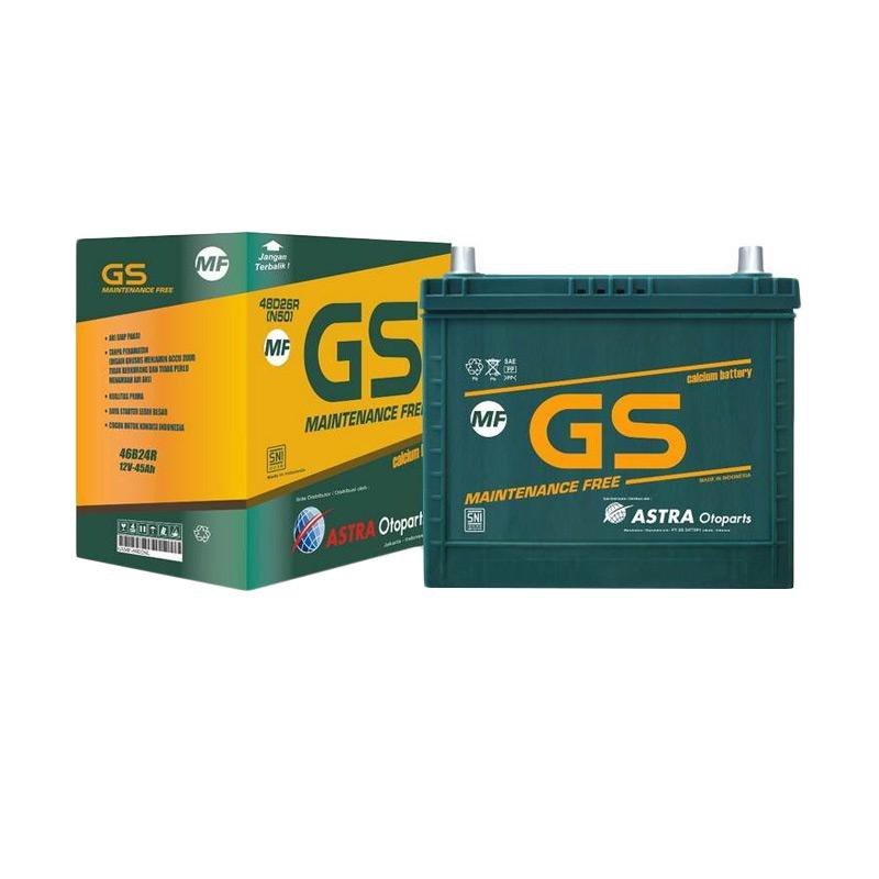 Jual Aki GS ASTRA MF 55D23L untuk Innova, Fortuner, Camry, Alphard