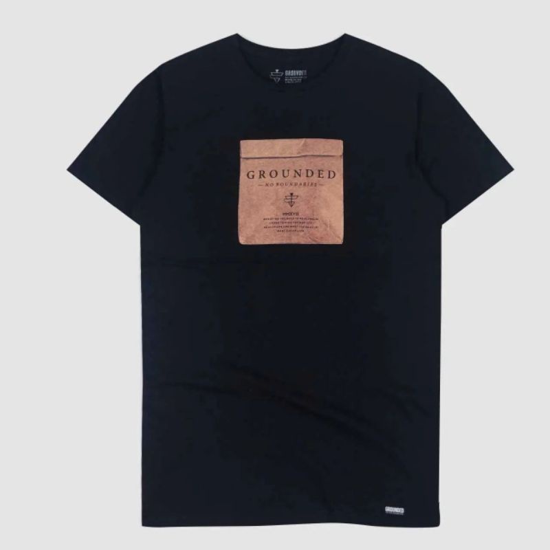 Kaos Surfing GROUNDED - Creepycloth | Super Premium | Cotton Combed 30s Reaktif | Kaos Unisex | Baju