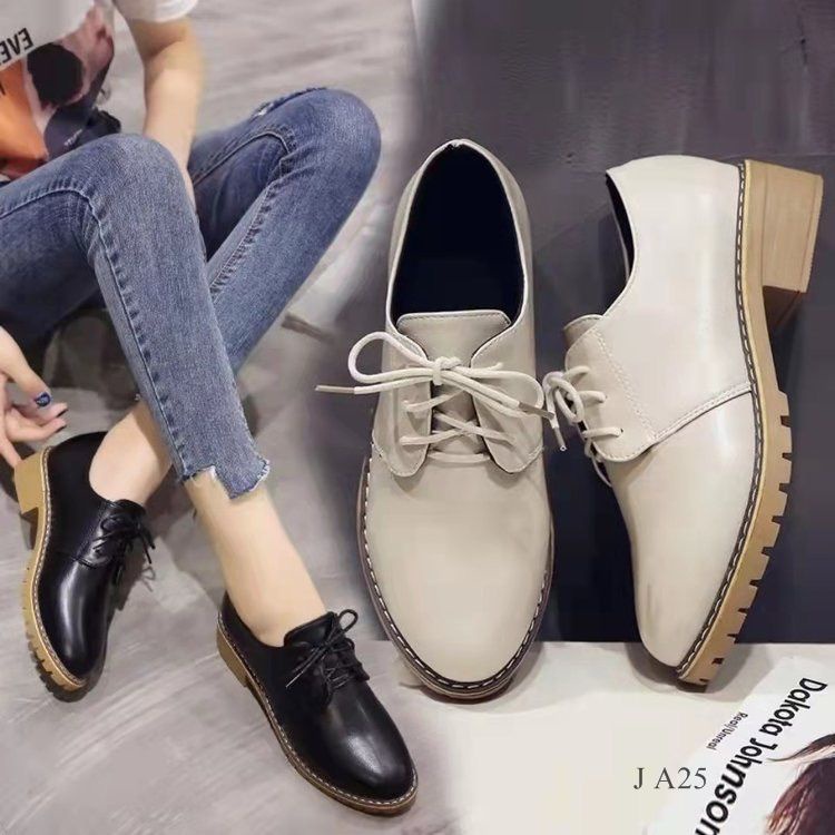 SEPATU WANITA FLAT OXFORD FASHION SALALI A25