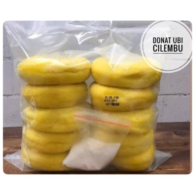 

Donat Frozen Varian Ubi Cilembu