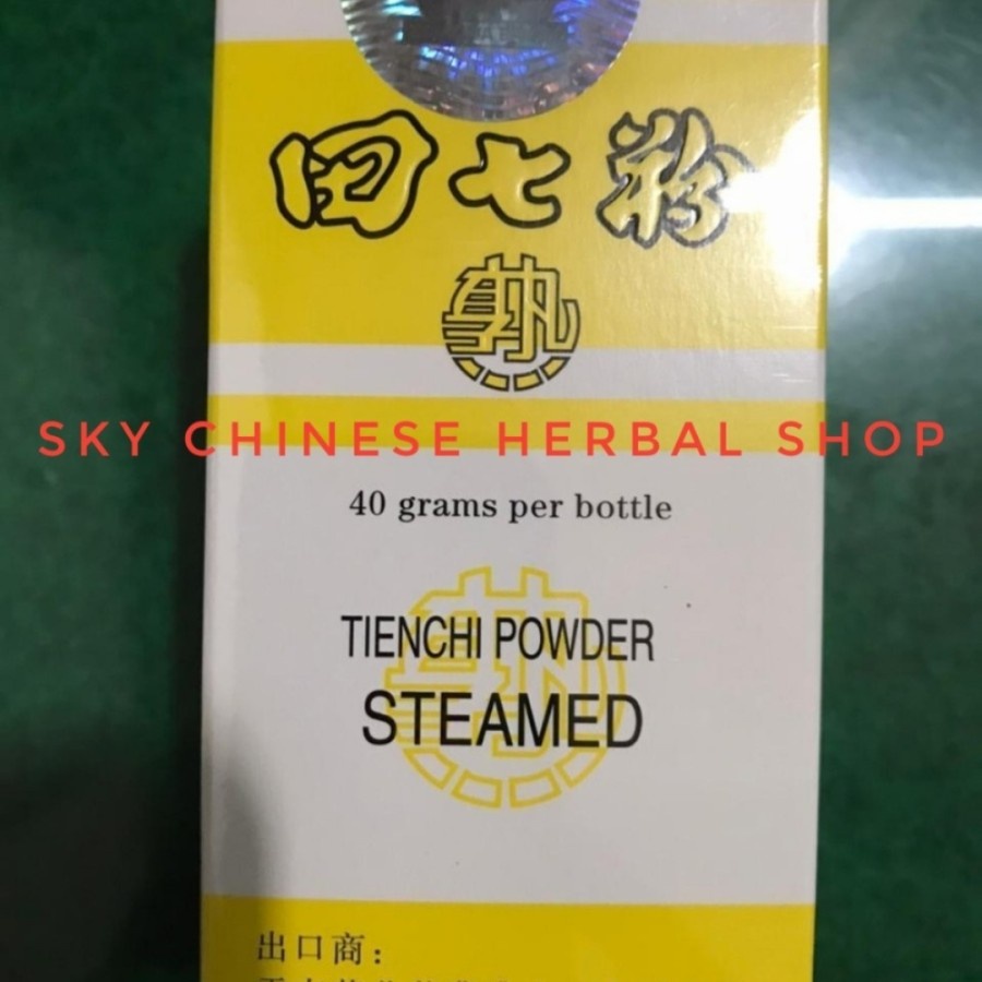 

Tien Chi Powder STEAMED (40 Grams) Camellia Brand /Cha Hua ADA BPOM