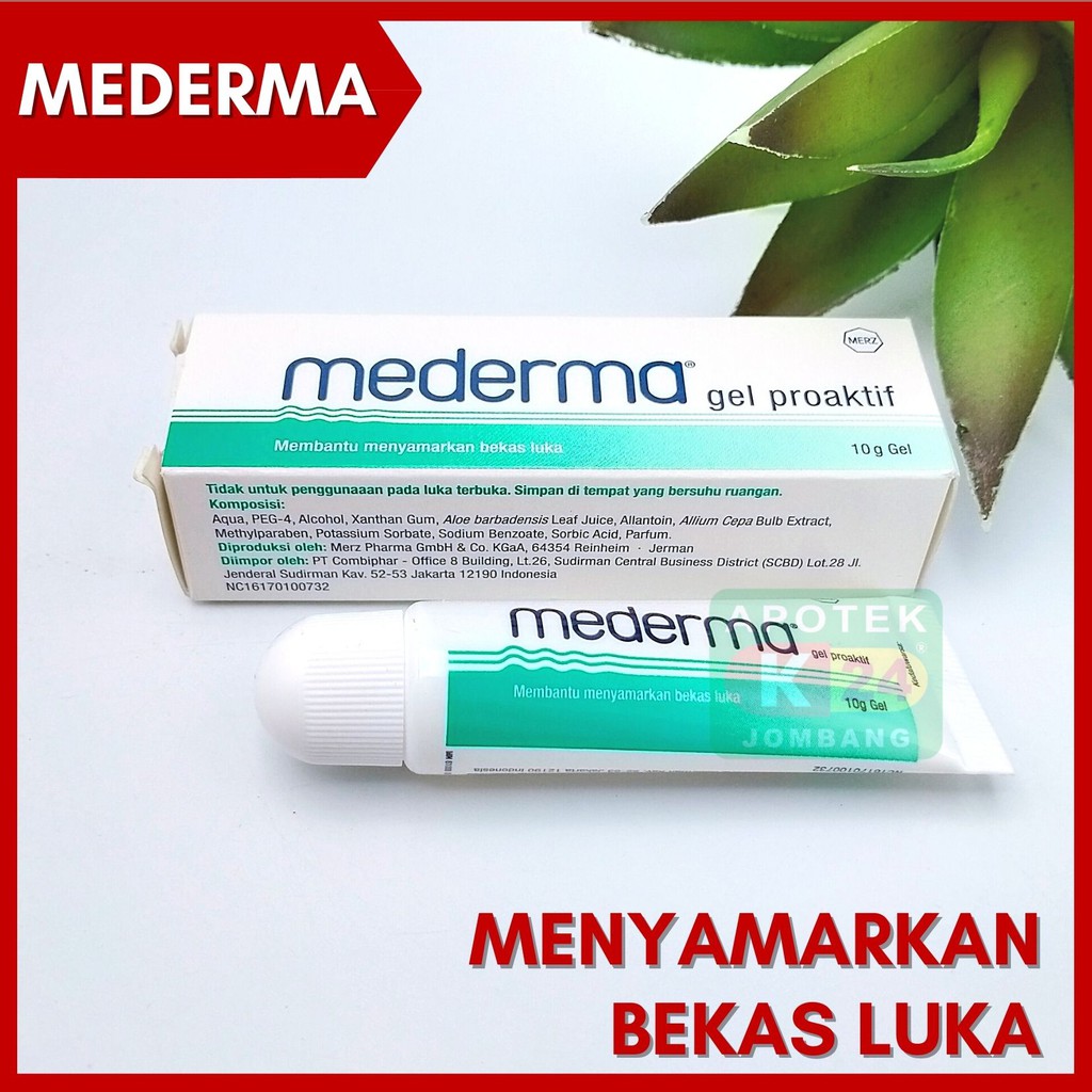 Mederma Proaktif Gel 20gr 10gr Gel Penghilang Bekas Luka | Shopee Indonesia