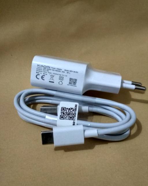 TRAVEL CHARGER XIAOMI TYPE C 3A ORIGINAL MDY-08-EH