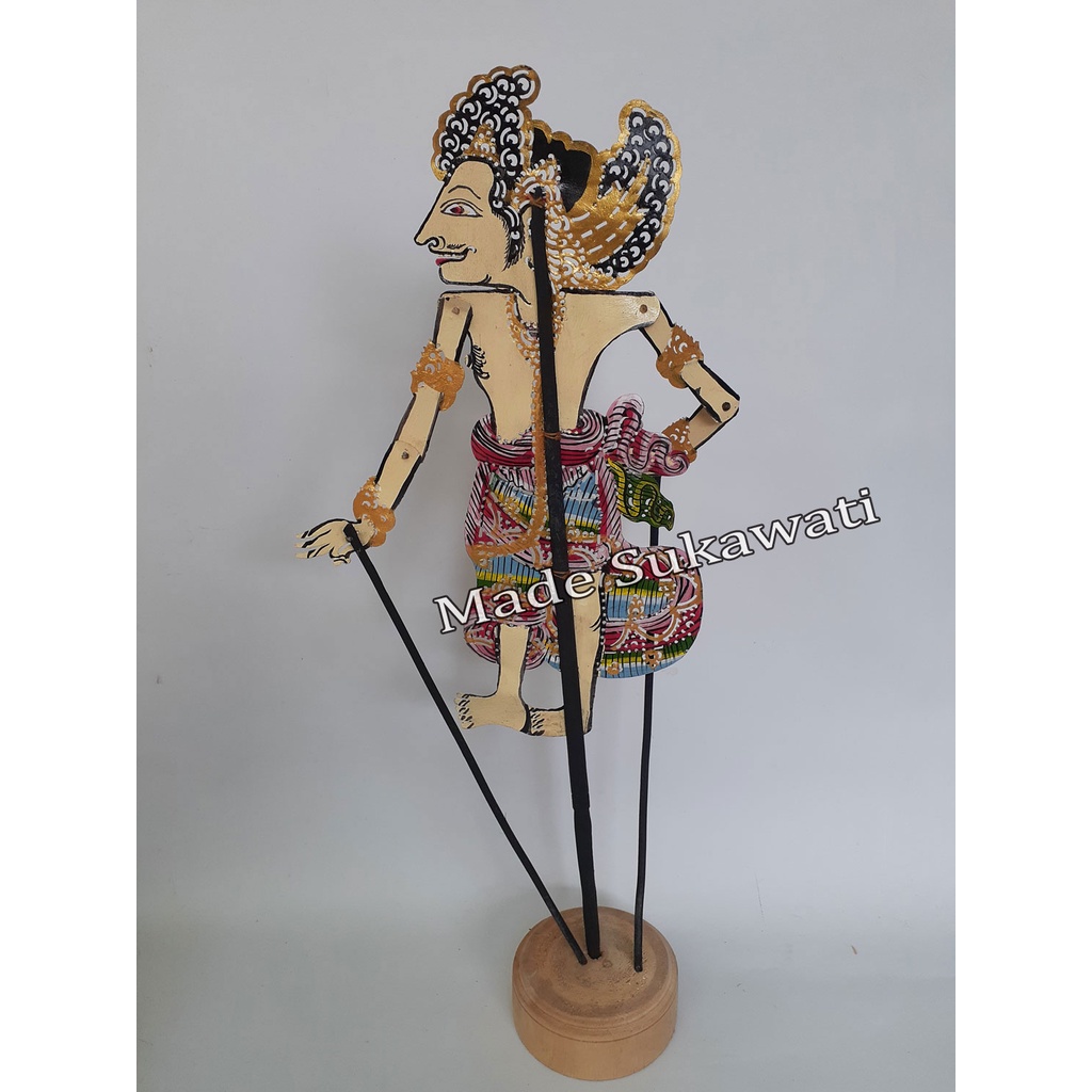 Kerajinan wayang kulit Nakula ukir bali Hiasan Handmade