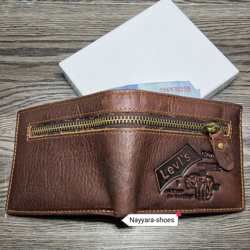 DOMPET KULIT PRIA DOMPET LEVIS DOMPET LIPAT PRIA DOMPET IMPORT