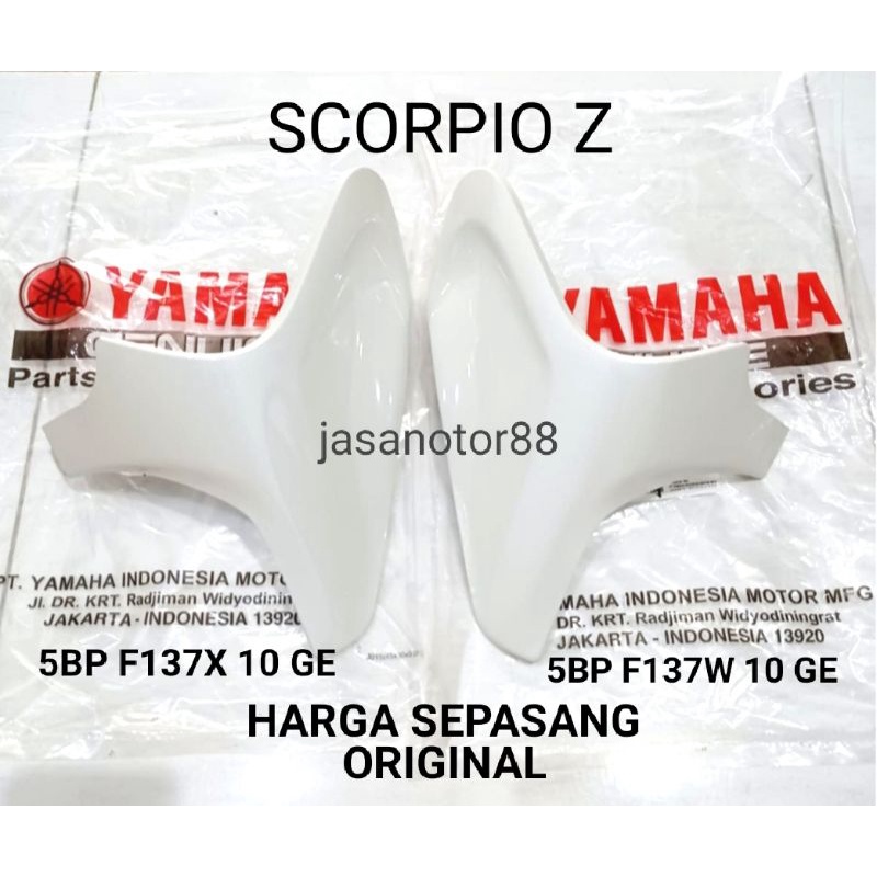 SCOOP AIR KIRI KANAN YAMAHA SCORPIO ORIGINAL harga sepasang