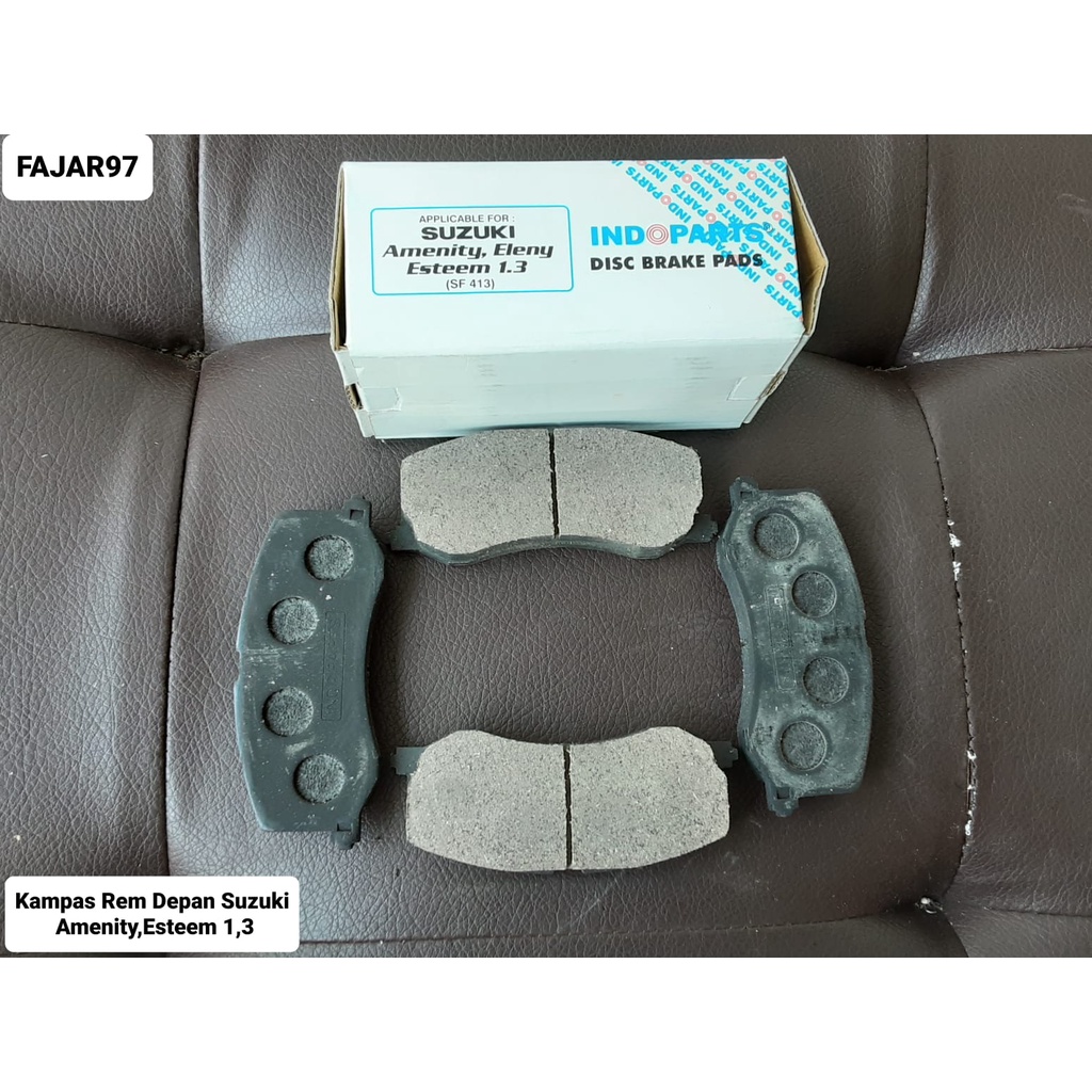 KAMPAS REM DEPAN /BRAKE PAD SUZUKI AMENITY/ESTEEM 1.3 CC INDOPARTS