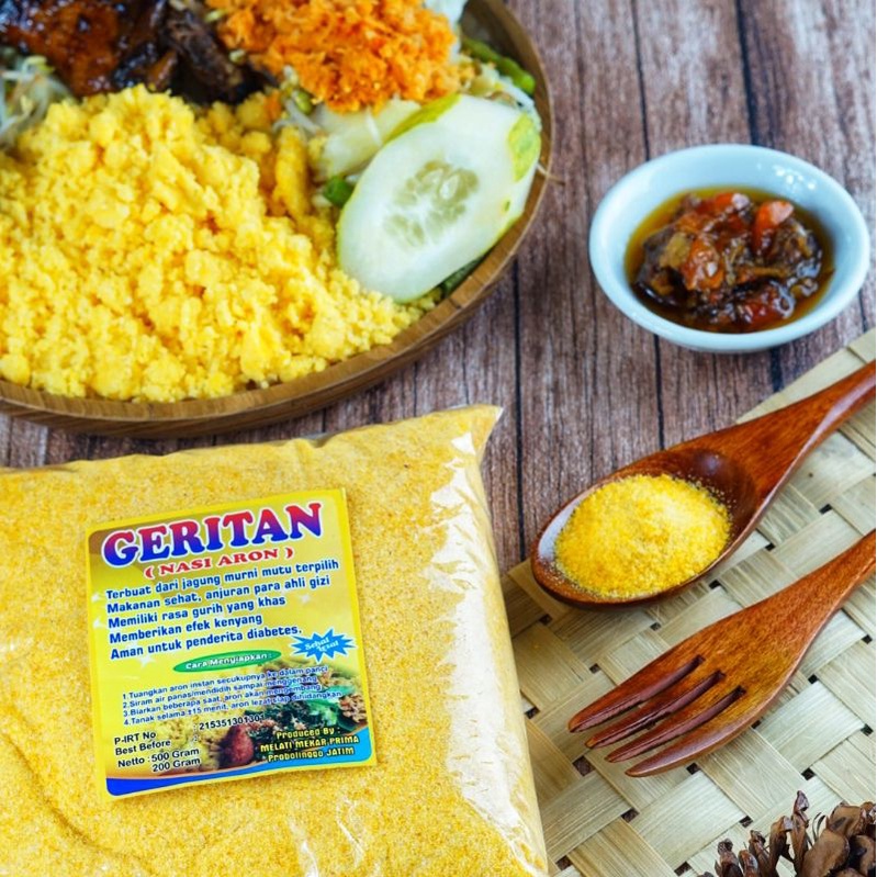 

[Bisa COD] GERITAN | Nasi Aron | Nasi Jagung