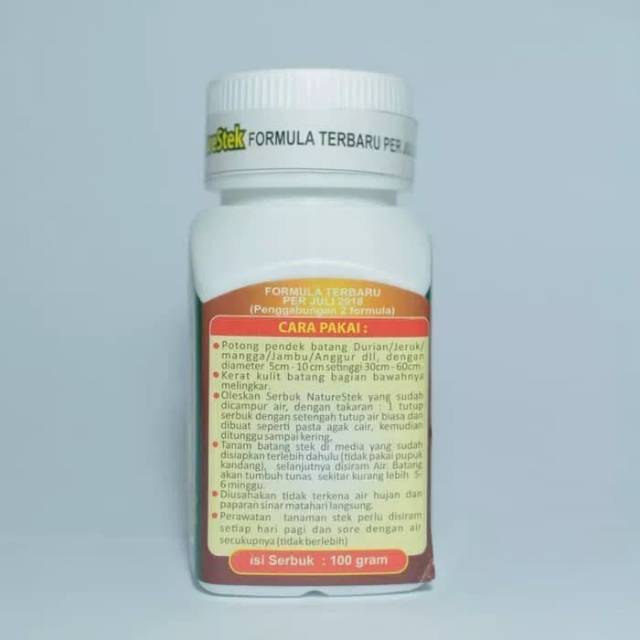 Nature stek 110gr / pupuk perangsang akar / hormon pemacu akar / obat stek tanaman / pupuk okulasi dan tanaman buah