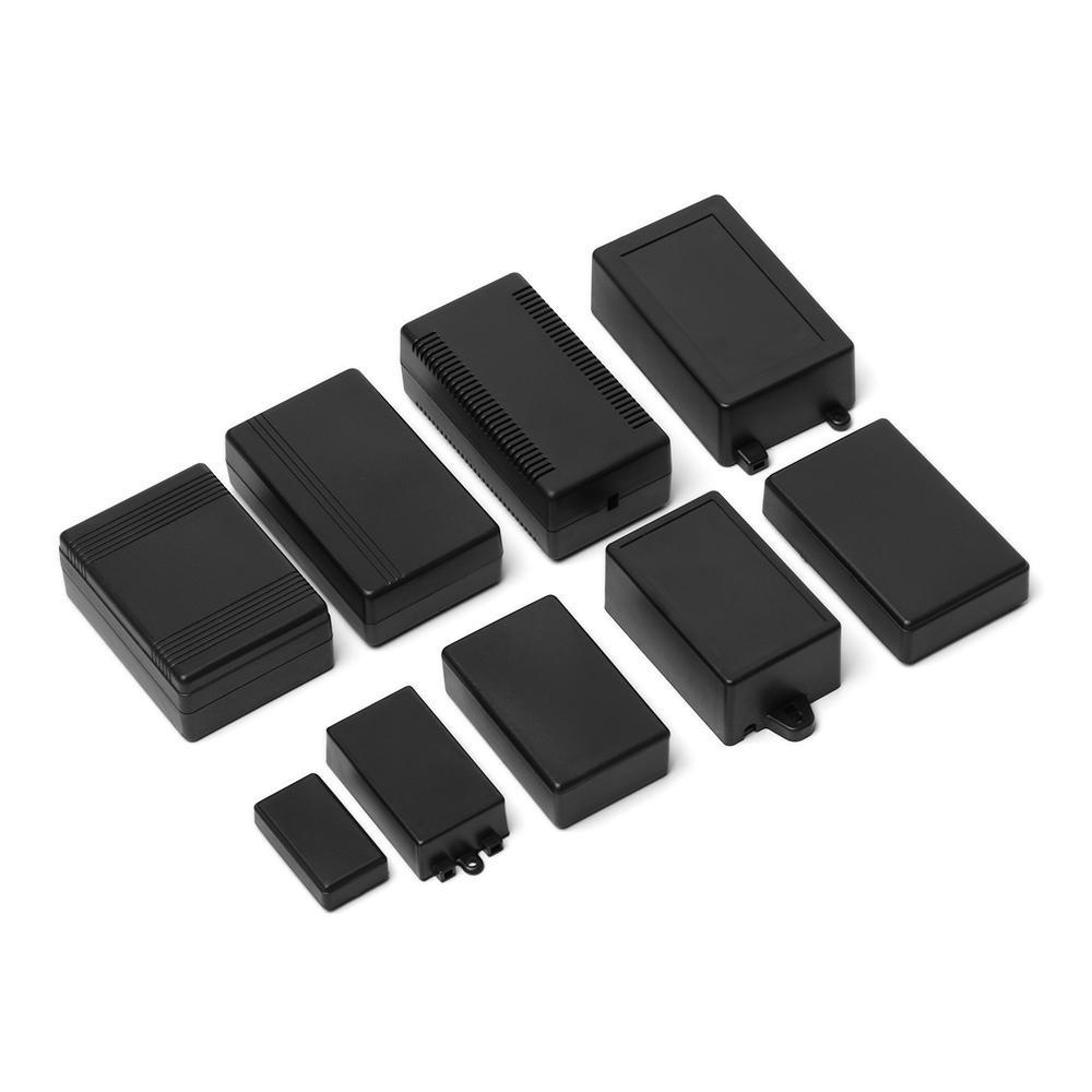 Chookyy1/2pcs Kotak Proyek Elektronik Bahan Plastik ABS Panas Kualitas Tinggi Instrumen Kasus