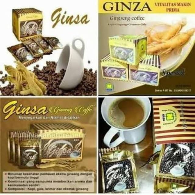 KOPI GINSA GINSENG ORIGINAL - Kopi Kesehatan Berjuta Khasiat