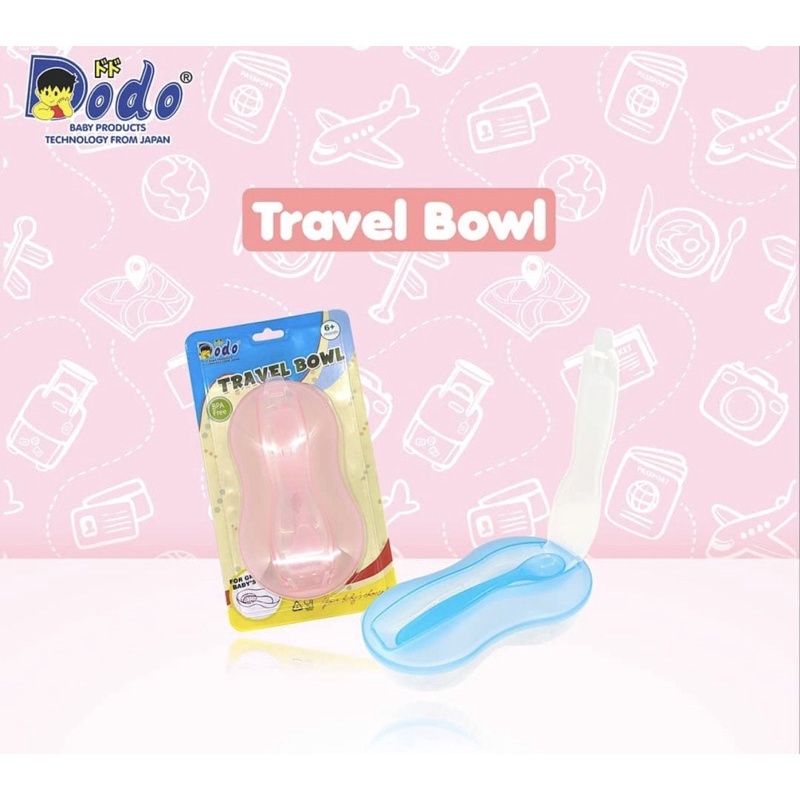 Dodo Travel Bowl - Tempat Makan Bayi