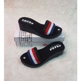 Sandal Wanita PRADA Simpel Murah