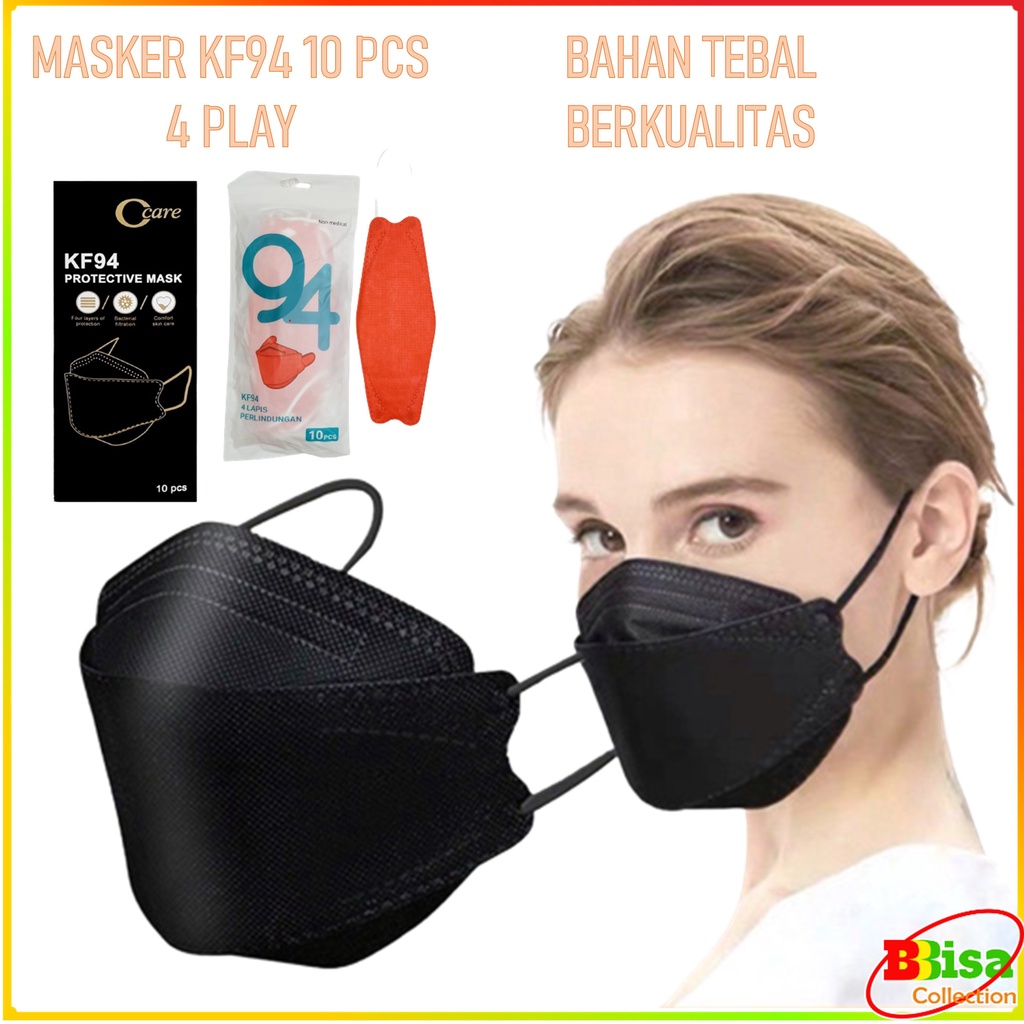 BBBC Masker KF94 C Care 4 Ply Isi 10 Pcs Protective Mask Kesehatan 4Ply Masker Medis Korea 10Pcs