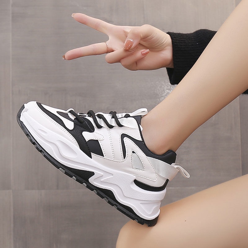 IDEALIFESHOES SNEAKER WANITA IMPORT KOREA STYLE PREMIUM KUALITI SEPATU CEWEK REMAJA SNEAKER PUTIH JI SOO KIM