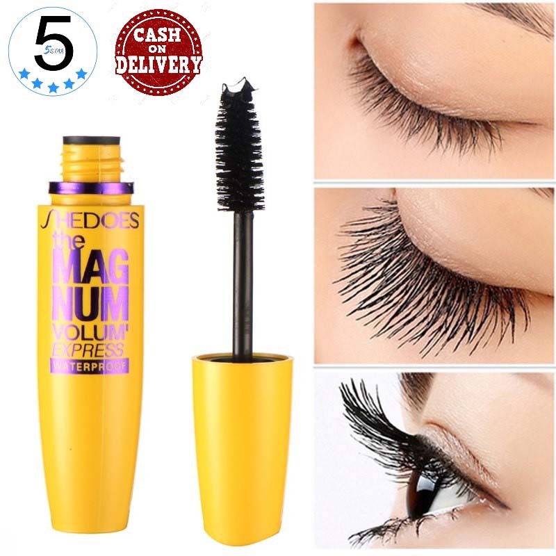 1 LUSIN MASKARA MAGNUM / Mascara Maybelline Magnum Volume Express - Warna Hitam