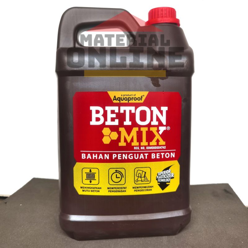 Jual BETON MIX Galon 5Liter 5Lt 5 Kg Lt Liter BetonMix Obat Cor ...