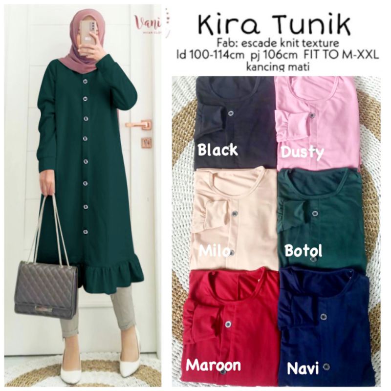 Kira Tunik - Tunik Babyterry Import LD 105 / R.9 -  261-6056