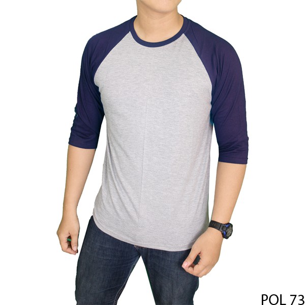 Kaos Raglan Unisex Basic - POL 73