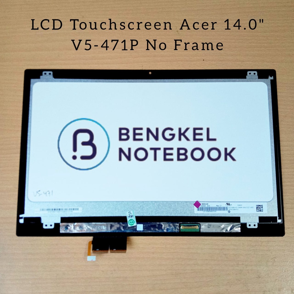 LCD Touchscreen 14.0&quot; WXGA LED Acer V5-471P V5-431P No Frame