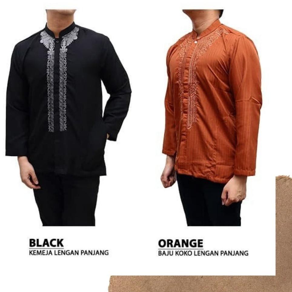 ❅ Baju Koko Pria Ramadhan Murah Islami Almia Remaja Kekinian Rabbani Pakistan F7Q0 ✦
