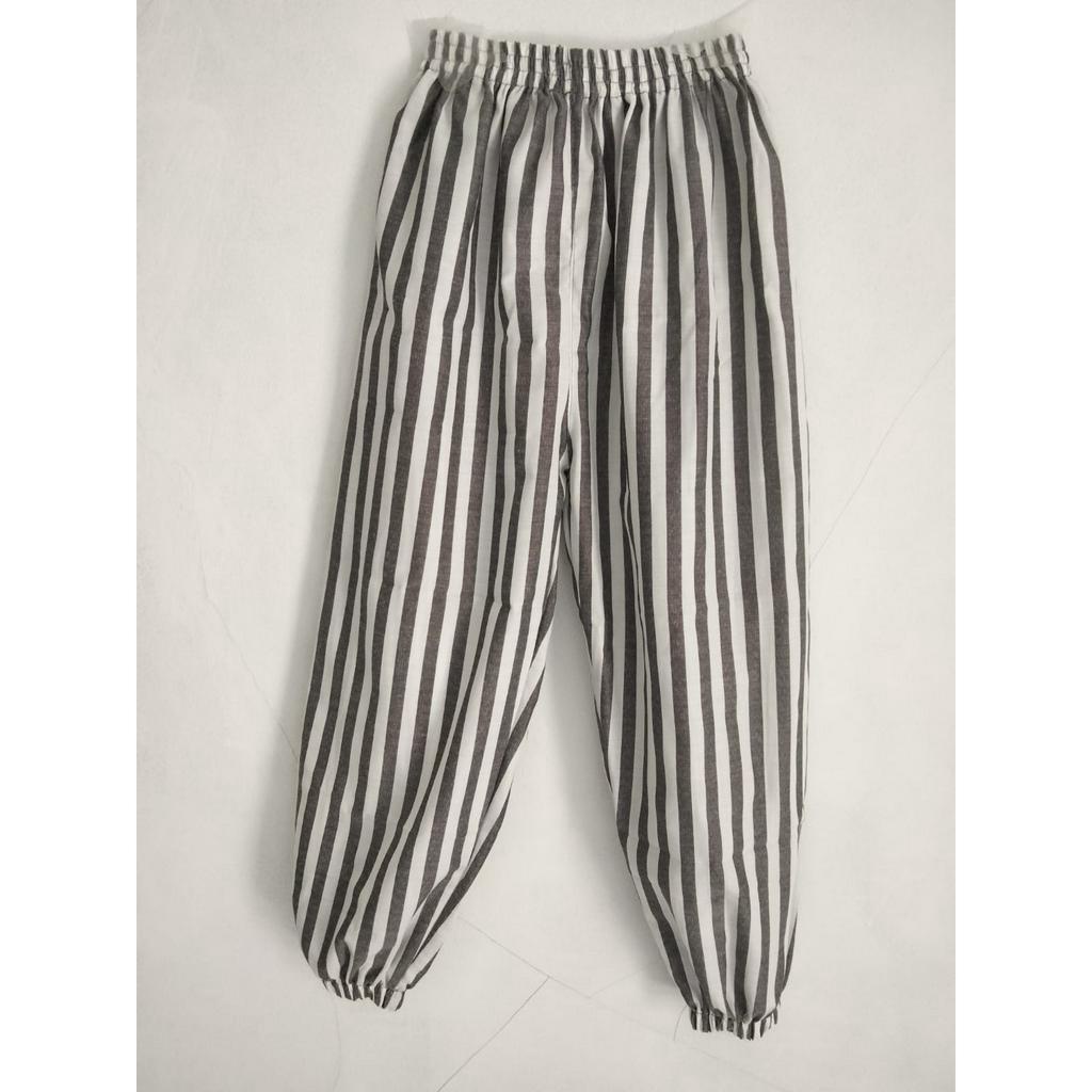 CELANA ANAK PEREMPUAN CELANA JOGER PANJANG ANAK PEREMPUAN TANGGUNG SALUR BAGGY PANTS MURAH HARIAN