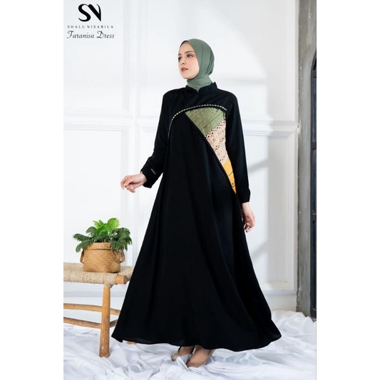 FARANISA DRESS BY NISABILA SHALU GAMIS TERBARU ABAYA