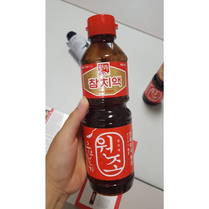 

KOREAN TUNA SAUCE, KECAP IKAN TUNA MADE IN KOREA 500GR