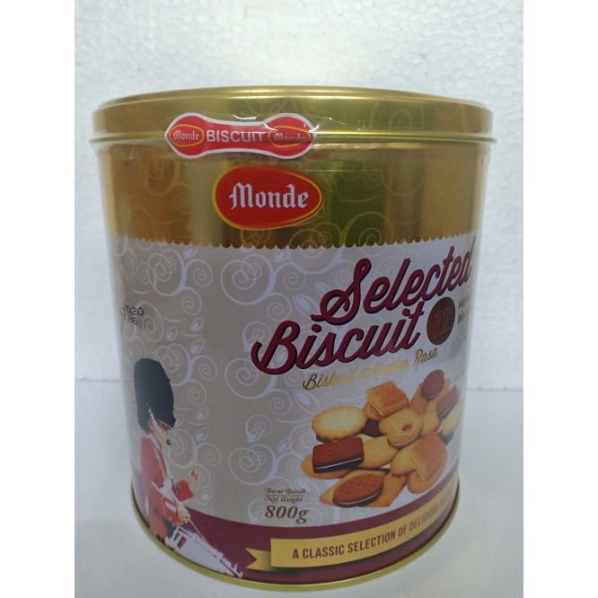 Monde Selected Biscuit gold 800 gr 8888166989740 | Shopee