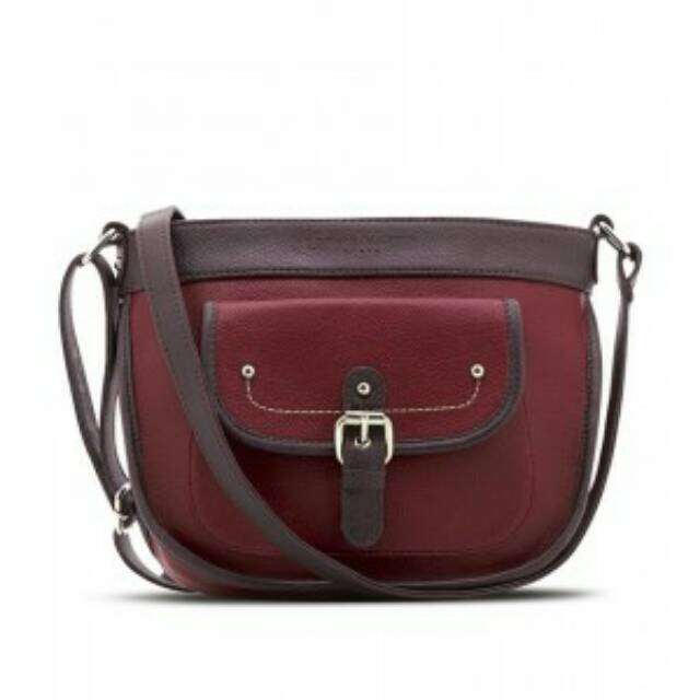 TAS RAIZEL SELEMPANG WANITA MERAH BATA SOPHIE MARTIN PARIS