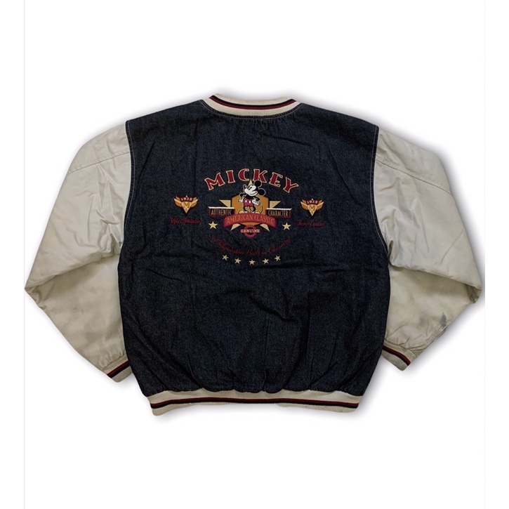 Jaket varsity vintage disney mickey