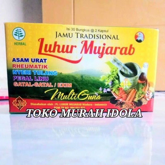 Kapsul Herbal Luhur Mujarab Kotak