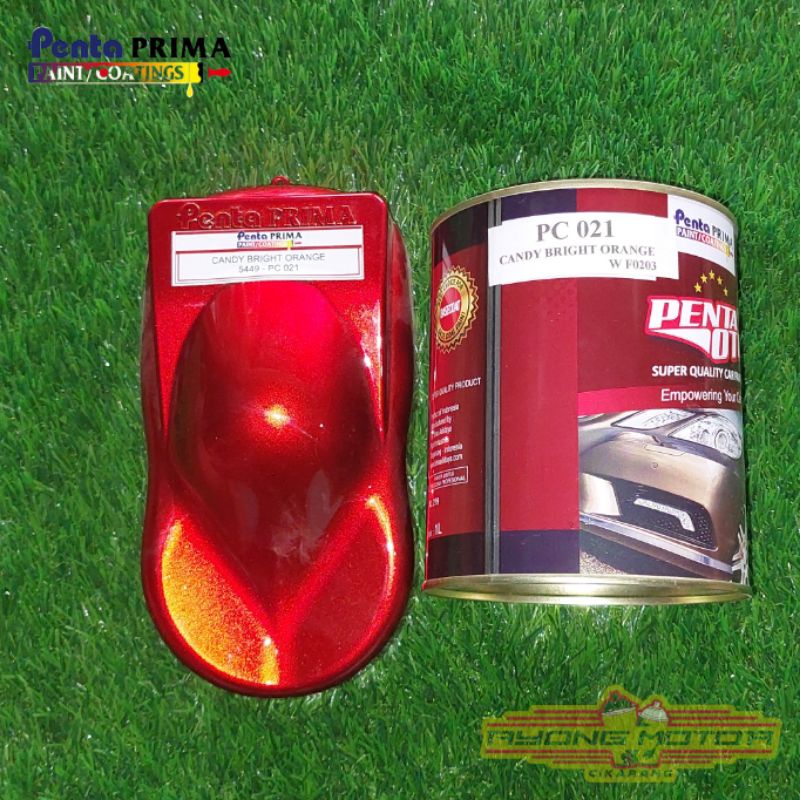 Cat Penta Oto/Cat Duco PU PC 021 Candytone Bright Orange
