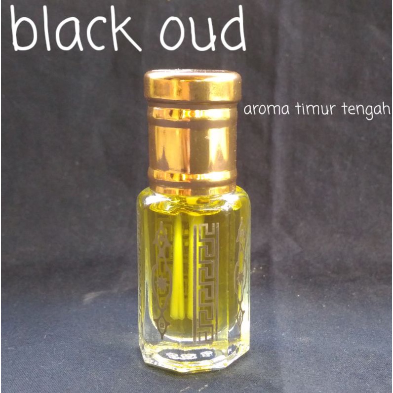 BLACK OUD AROMA KHAS TIMUR TENGAH ORIGINAL MURNI BIBIT ISI 6 ML