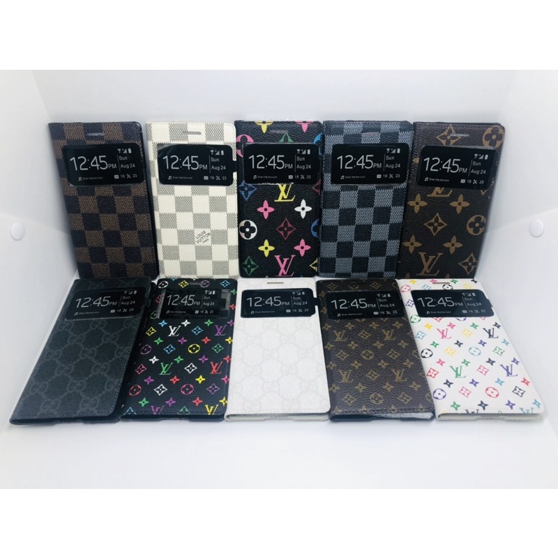 Flip Cover View Samsung Grand 2 / G7106 Case Motif LV Gucci …