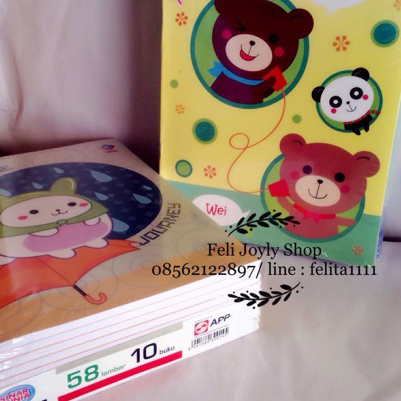 

○ buku tulis sidu sinar dunia 58 lembar 10pcs ➯