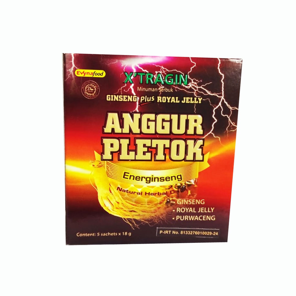 

X'TRAGIN ANGGUR PLETOK 90G